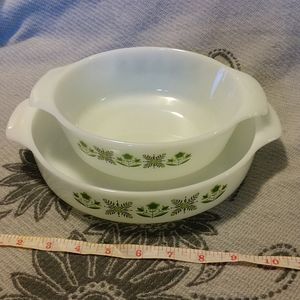 Vintage Anchor Hocking Bakeware Set